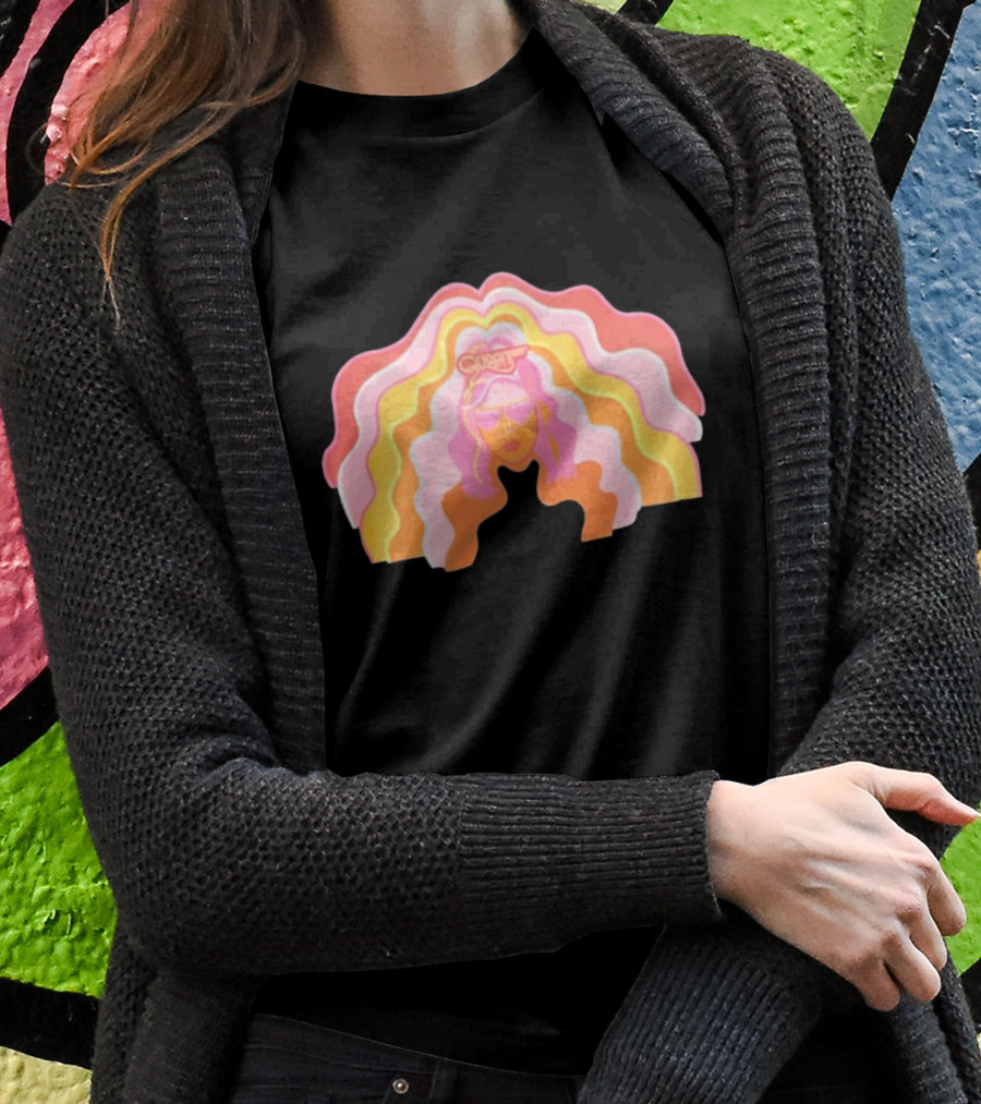 Queen Radio Flow Retro Psychedelic Vibes T-Shirt