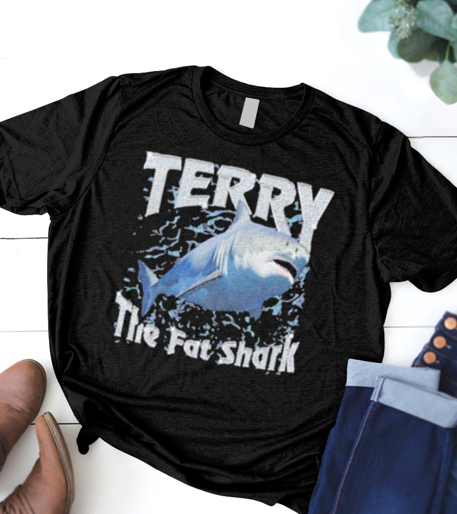 Terry The Fat Shark Marine Adventure T-Shirt