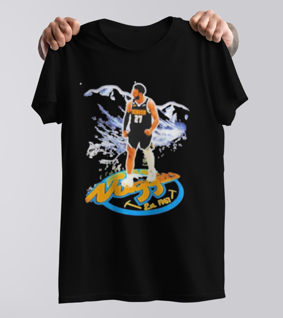 Jamal Murray Nuggets Est 1967 Basketball Player With Mountains T-Shirt
