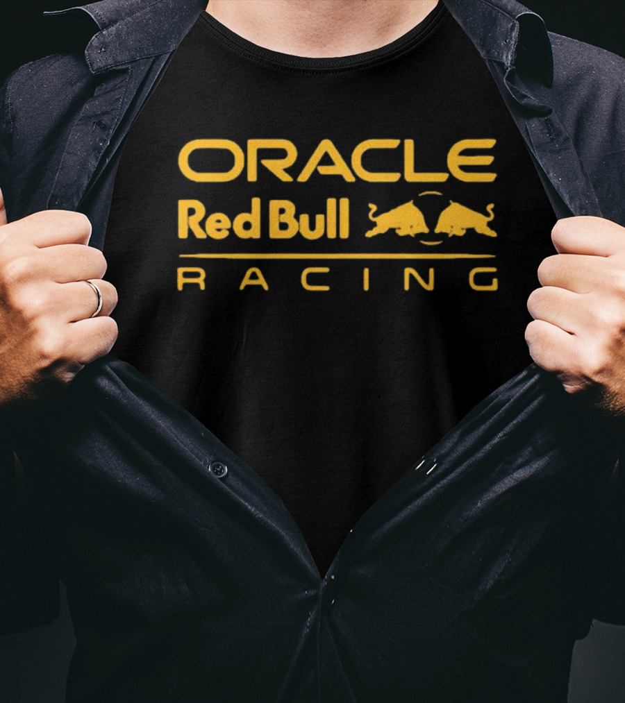 ORACLE Red Bull Racing Bulls Logo Formula 1 Team T-Shirt