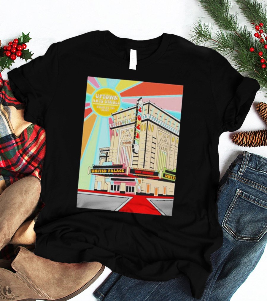 Uptown Arts Stroll United Palace Paseo De Las Artes Vegalteno T-Shirt