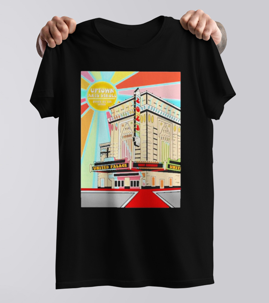 Uptown Arts Stroll United Palace Paseo De Las Artes Vegalteno T-Shirt