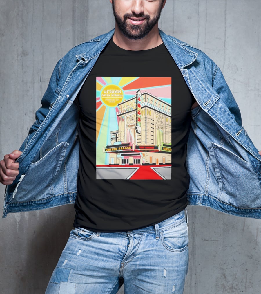 Uptown Arts Stroll United Palace Paseo De Las Artes Vegalteno T-Shirt