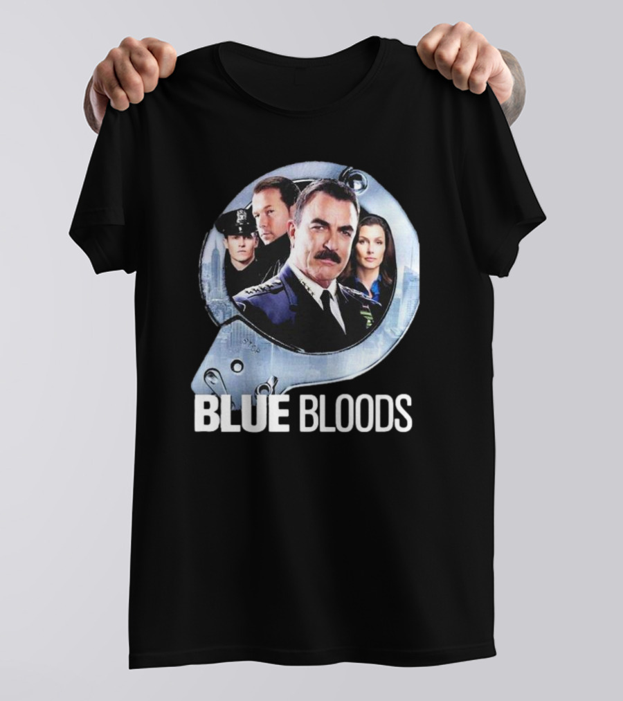 Blue Bloods Reagan Family Tom Selleck Donnie Wahlberg Cop Movie Fan T-Shirt