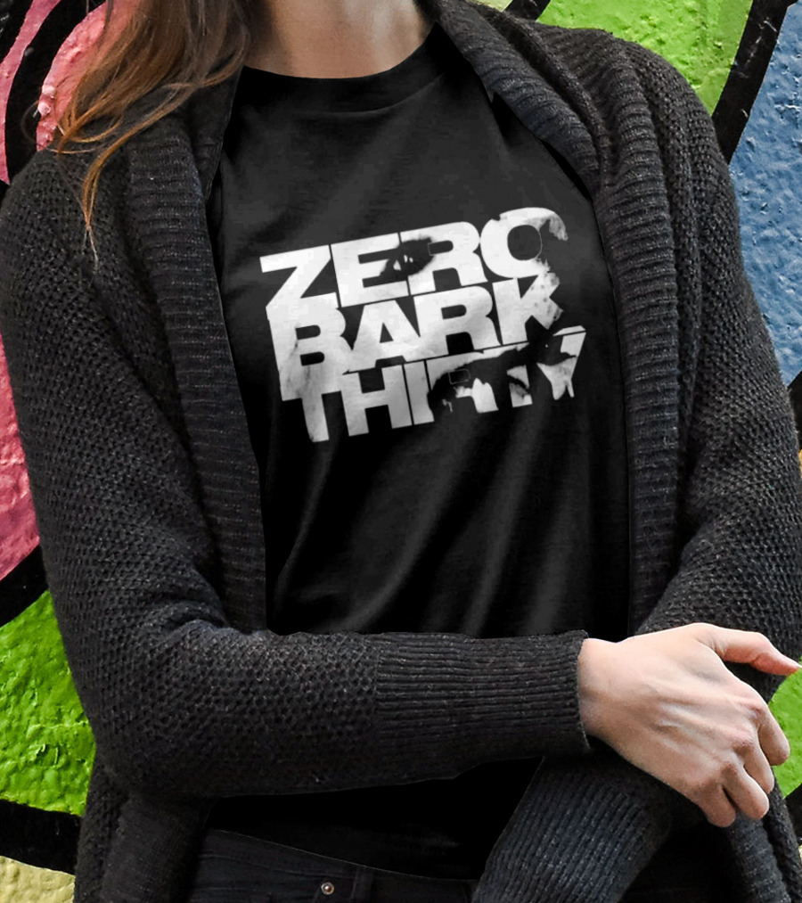 Zero Bark Thirty Military Dog T-Shirt