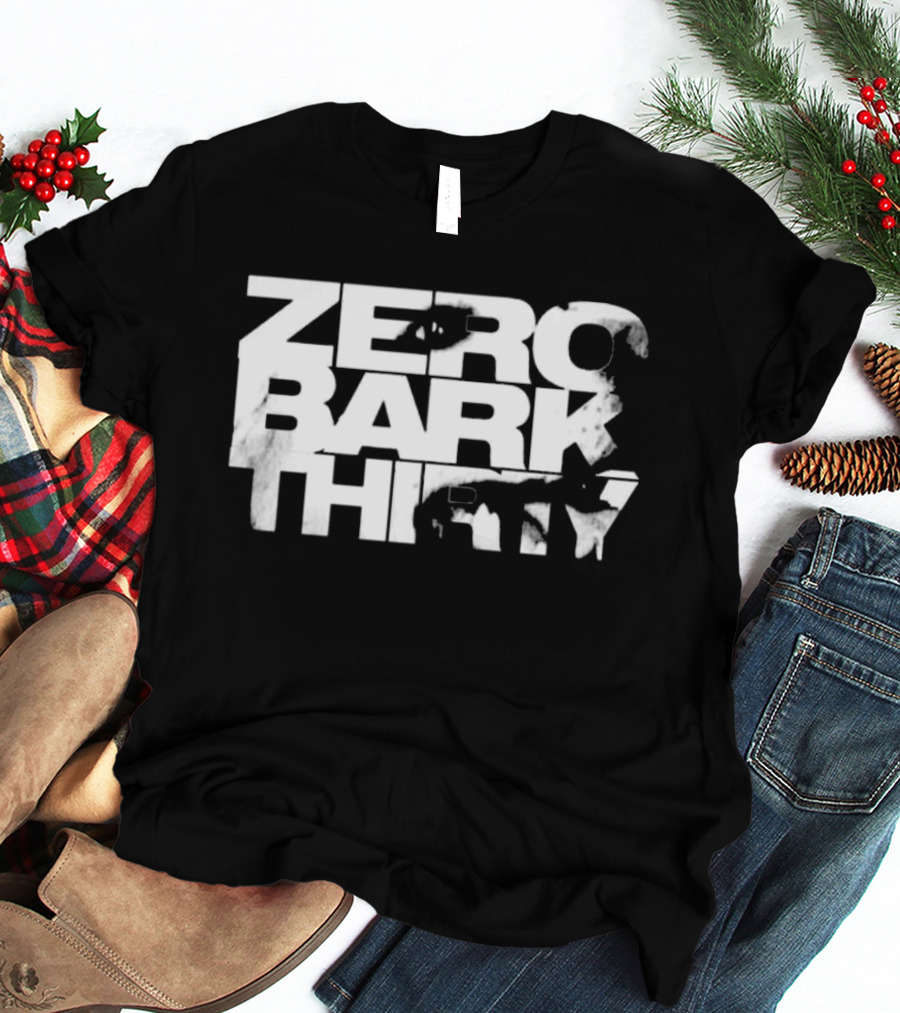 Zero Bark Thirty Military Dog T-Shirt