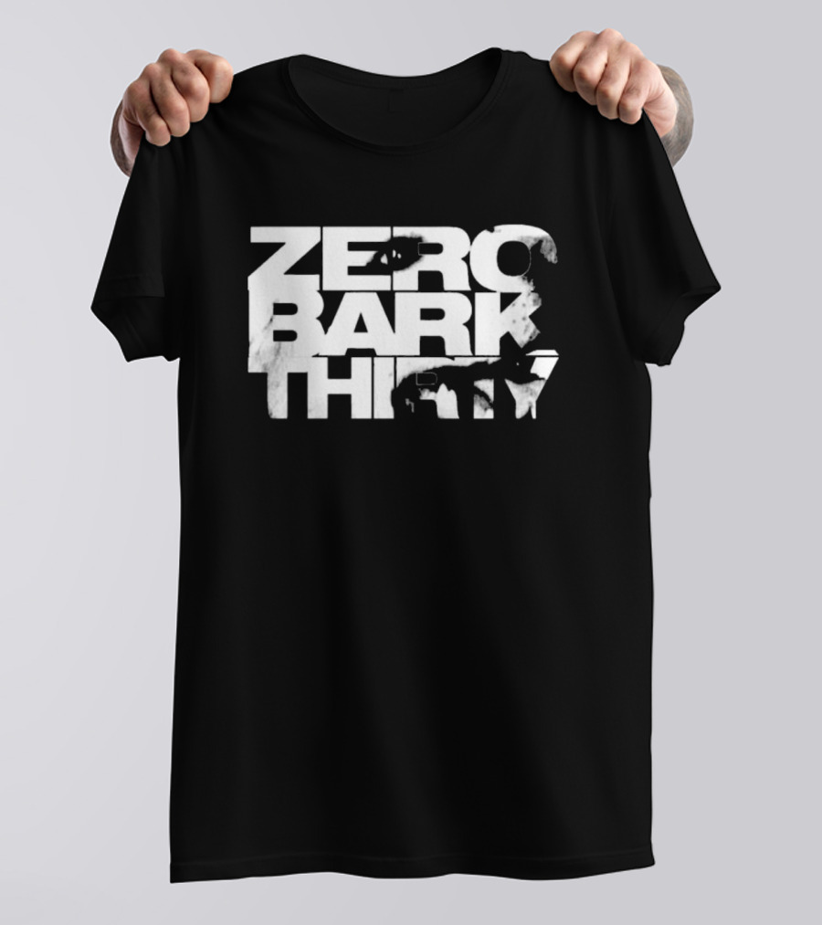 Zero Bark Thirty Military Dog T-Shirt