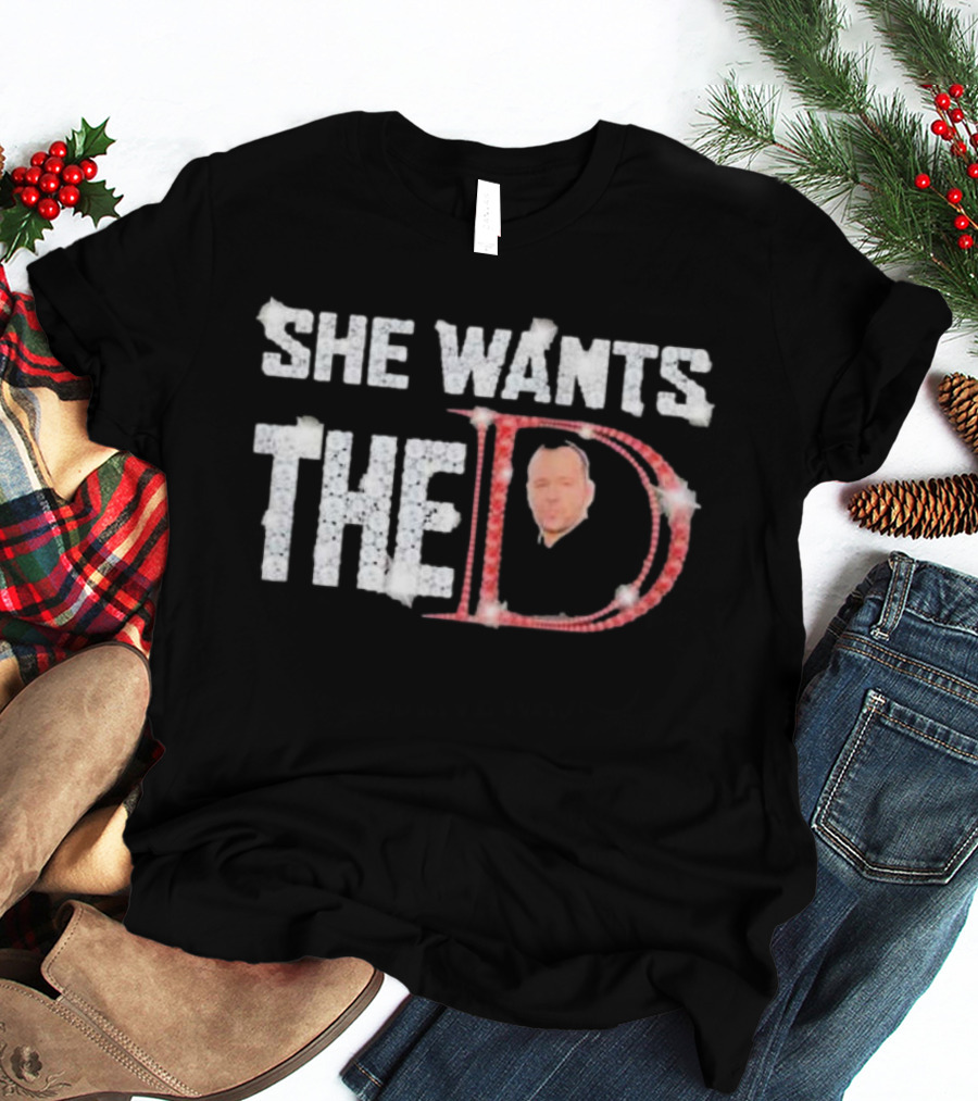 She Wants The Donnie Wahlberg Nkotb T-Shirt