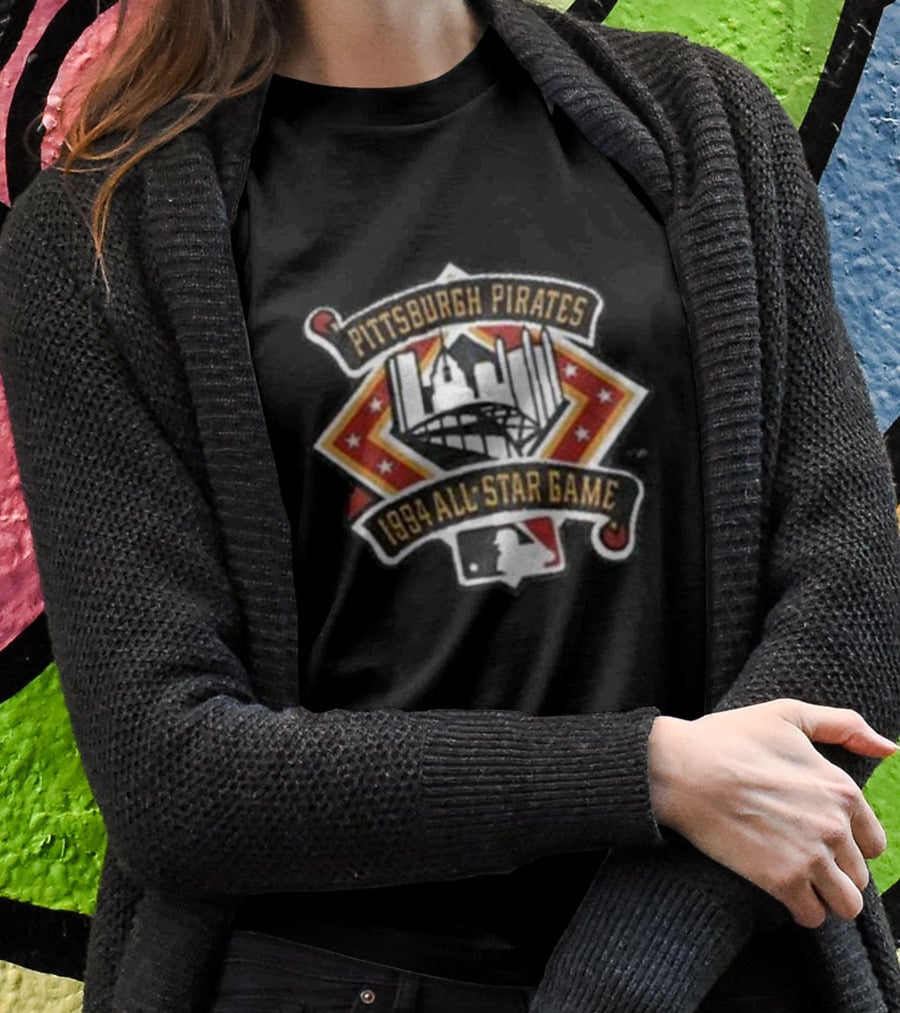 1994 MLB All Star Game Pittsburgh Pirates Vintage 90s Baseball T-Shirt