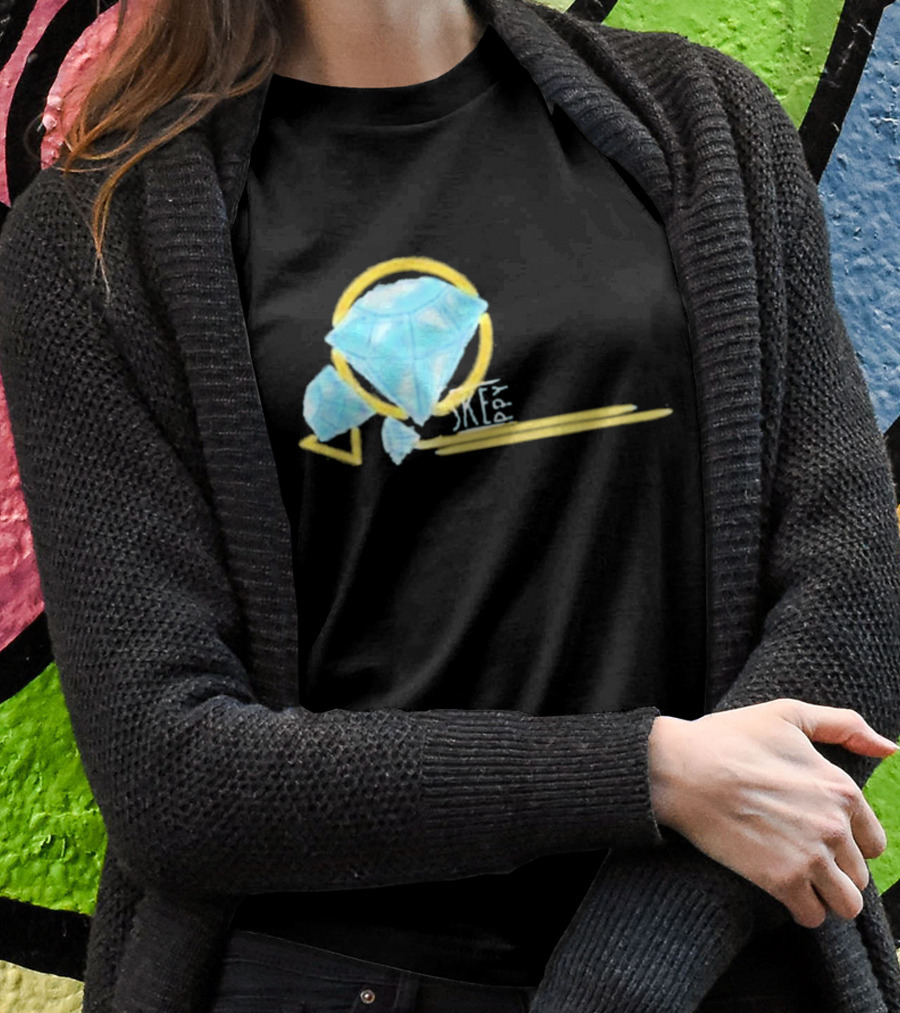 Skeppy Merchandise Geo Diamond Sketch Artist Signature T-Shirt