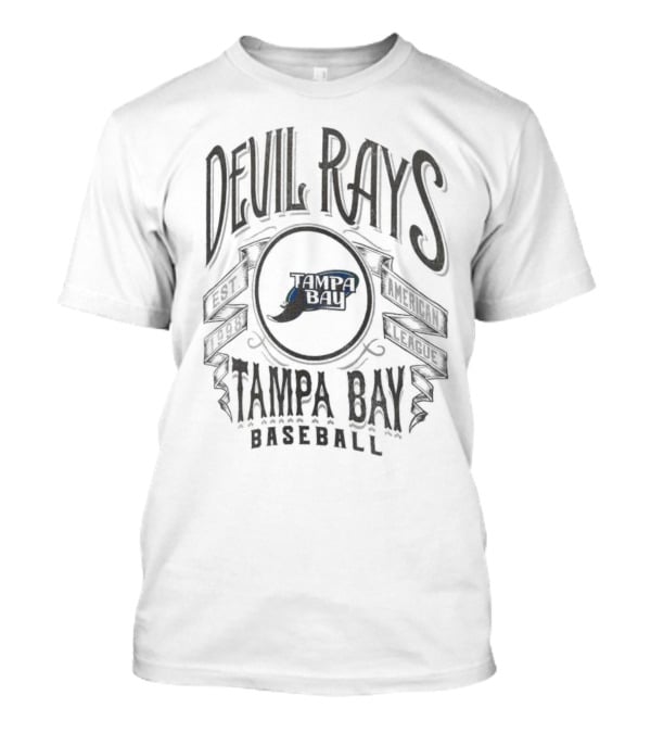 Devil Rays Tampa Bay Baseball Darius Rucker Collection Distressed Rock American League T-Shirt