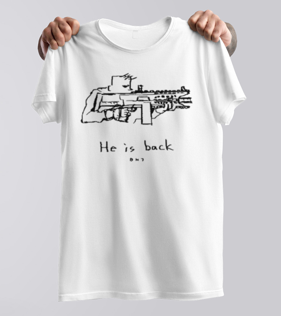 Lance Mcdonald He Is Back With Weapon Sketch BH7 T-Shirt