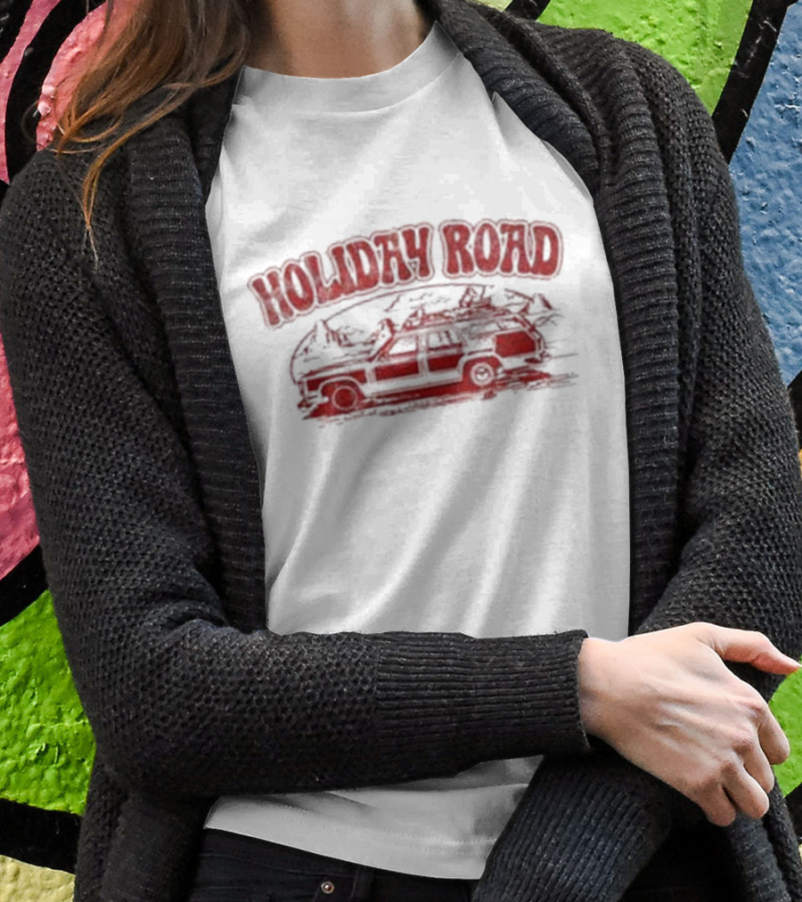 Lindsey Buckingham Holiday Road Vintage Car Graphic Merch T-Shirt