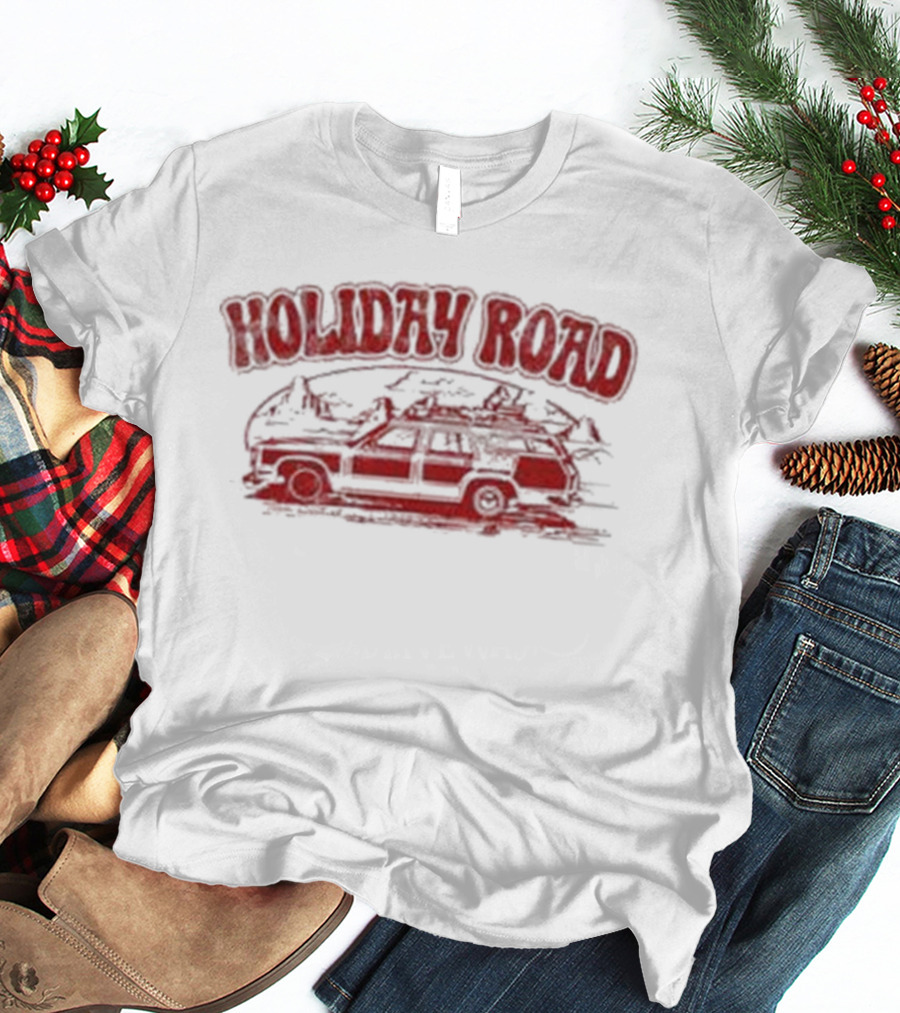 Lindsey Buckingham Holiday Road Vintage Car Graphic Merch T-Shirt