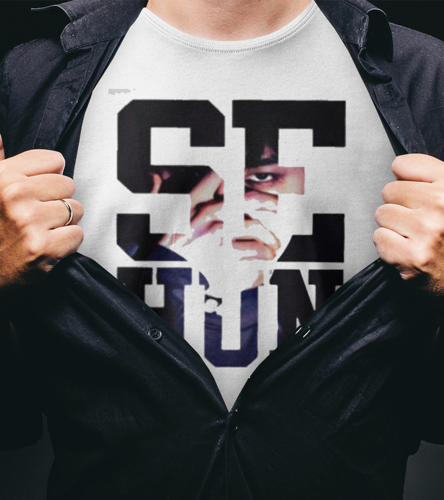 Sehun Monster Version EXO Kpop Band Dark Intense T-Shirt