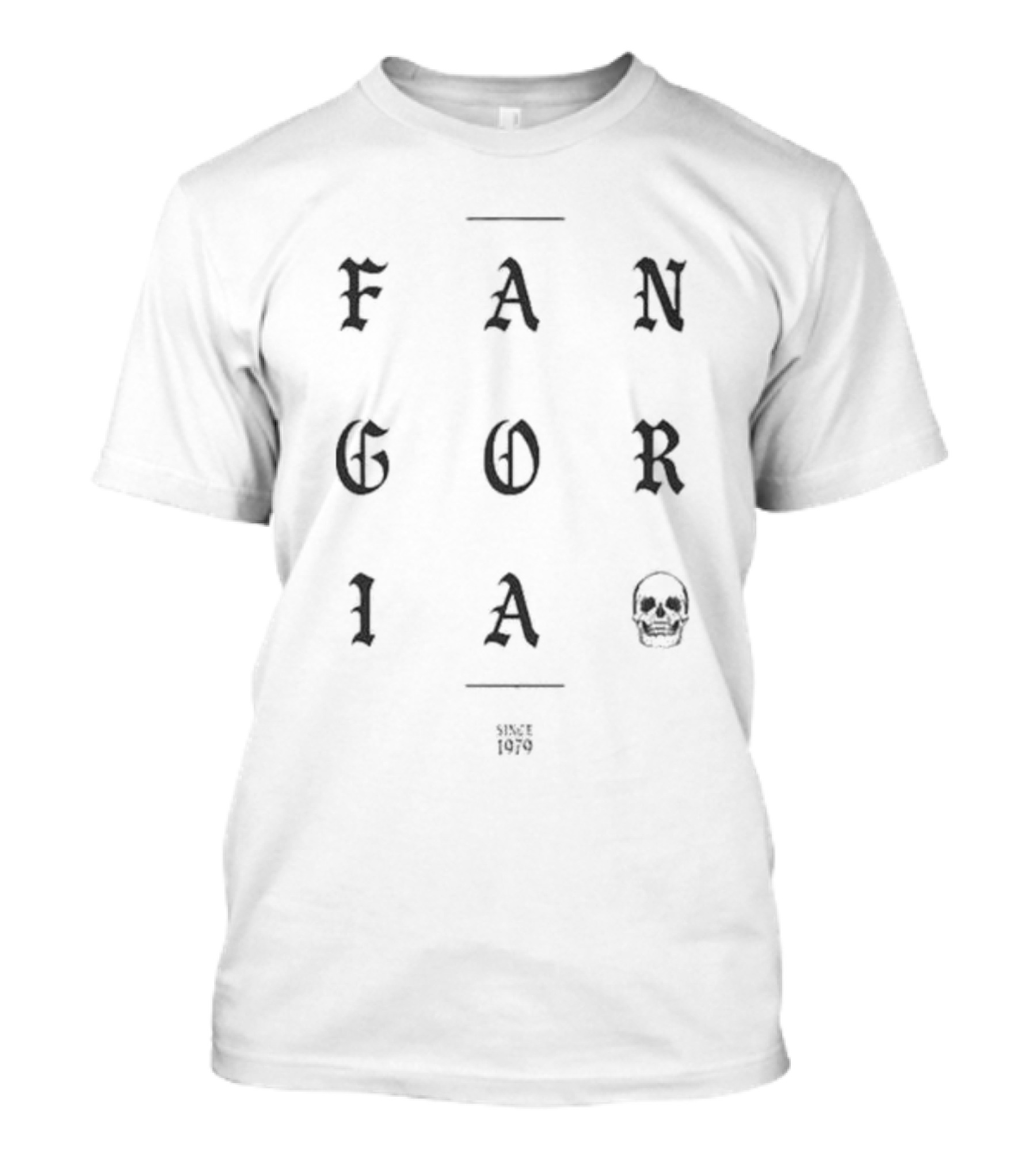 Fangoria Blackletter Skull 1979 T-Shirt