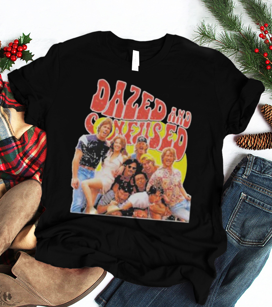 Dazed And Confused Movie Cast Group Image T-Shirt