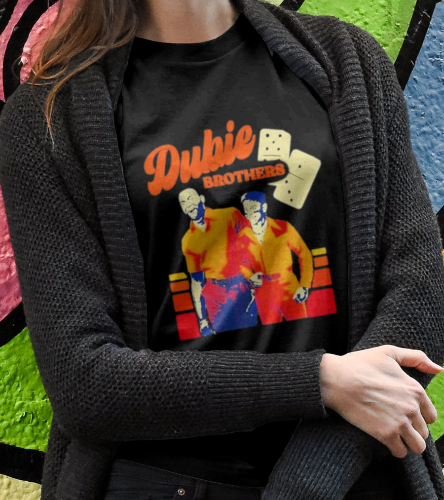 Dubie Brothers Domino Duo Orange Outfits T-Shirt