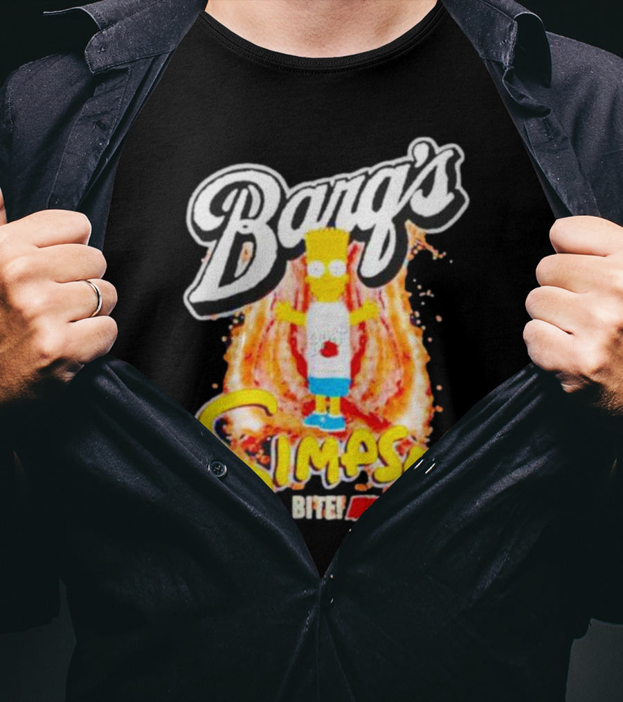 Barg’s Root Beer Bart Simpson Bite My Shorts T-Shirt