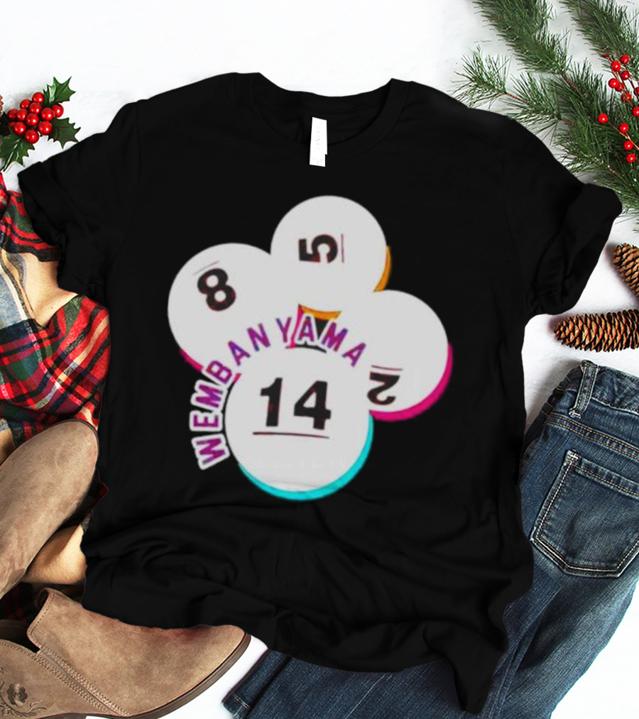 San Antonio Spurs Wembanyama 8 5 2 14 T-Shirt