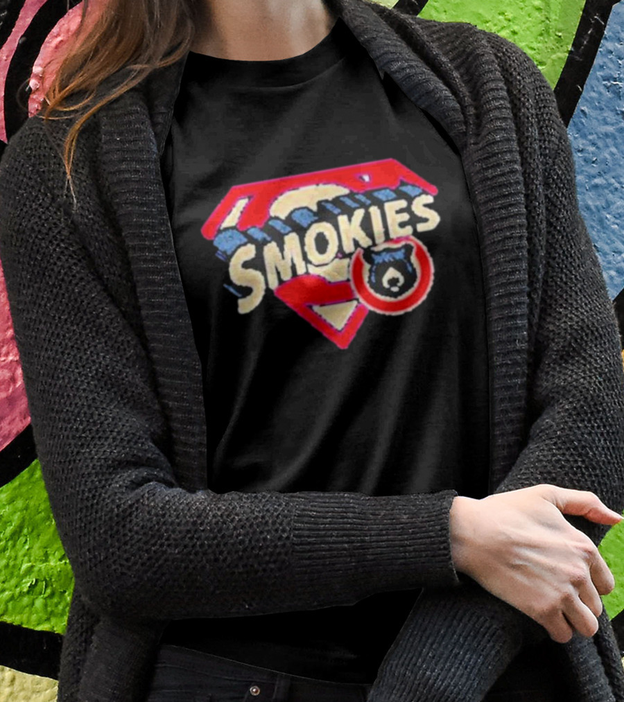 Smokies Super Shield Logo Bear Emblem T-Shirt