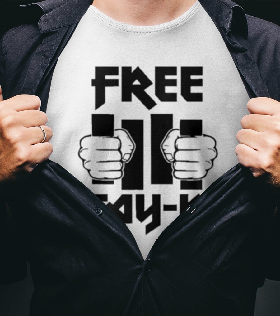 Free Tay-K Hands Behind Bars Iconic T-Shirt