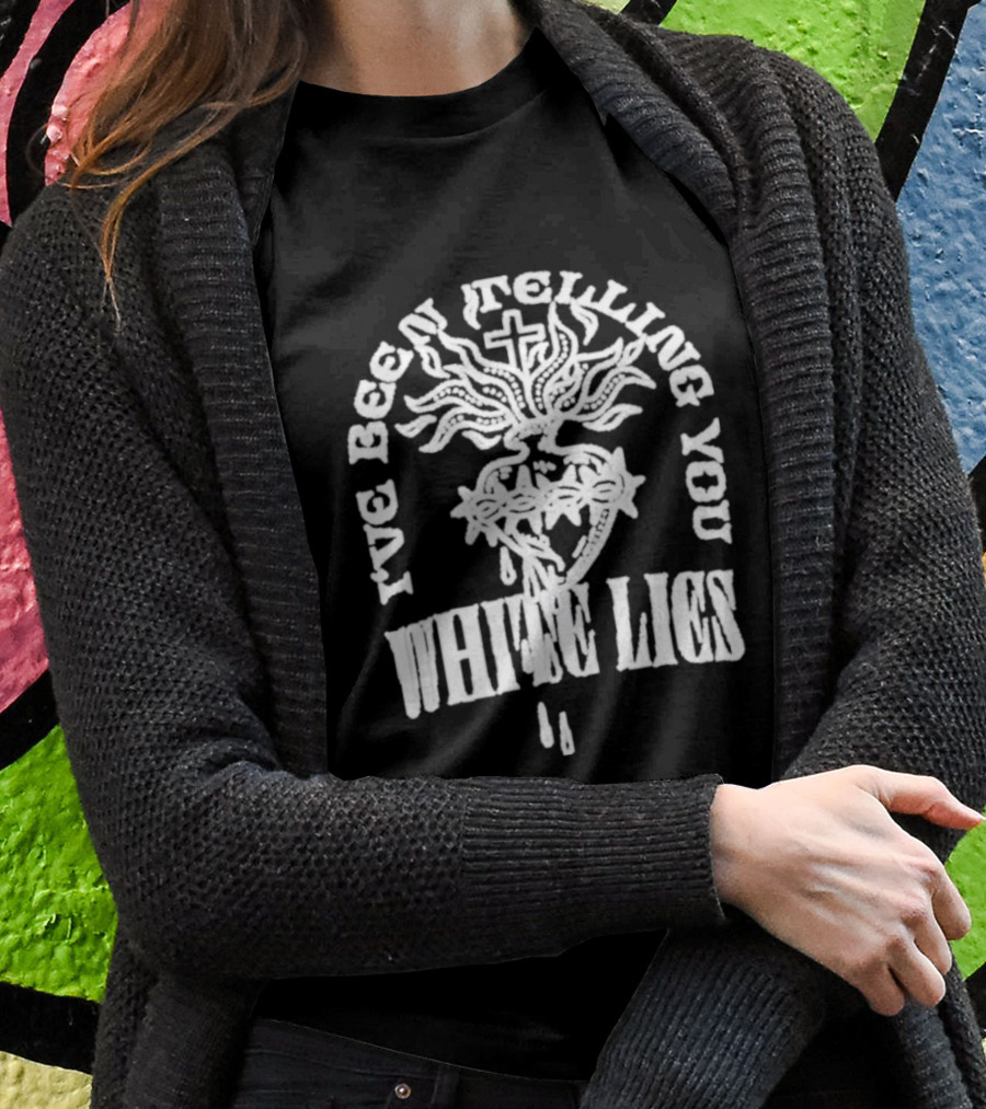 I've Been Telling You White Lies Tokio Hotel Tourshop T-Shirt