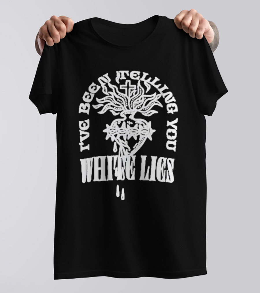 I've Been Telling You White Lies Tokio Hotel Tourshop T-Shirt