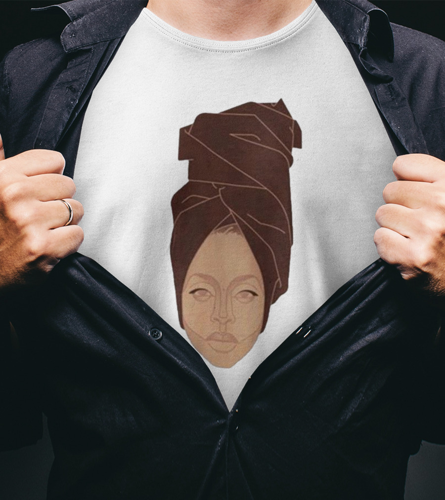 Headwrap Analogue Girl 1997 Iconic T-Shirt