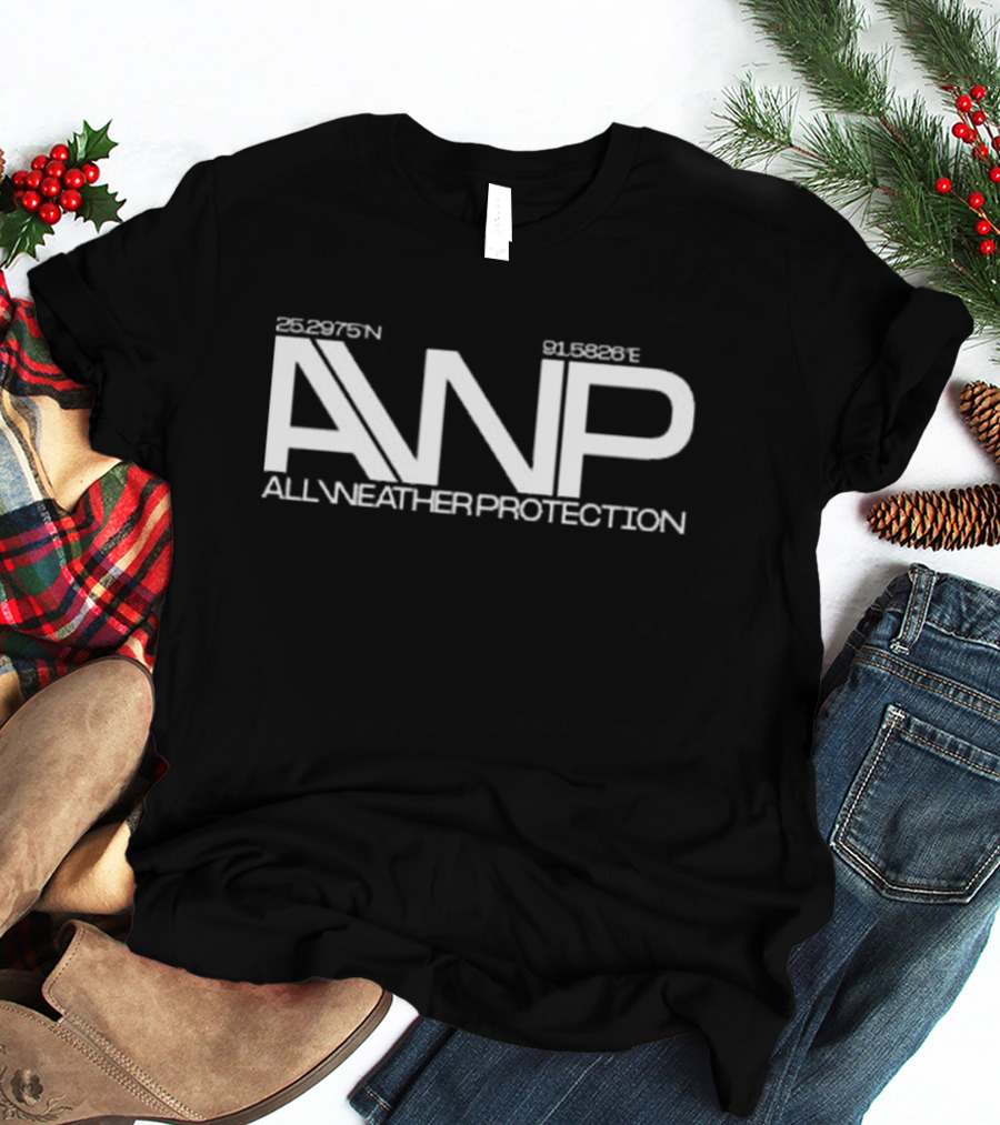 AWP All Weather Protection 25.2975N 91.5828E T-Shirt