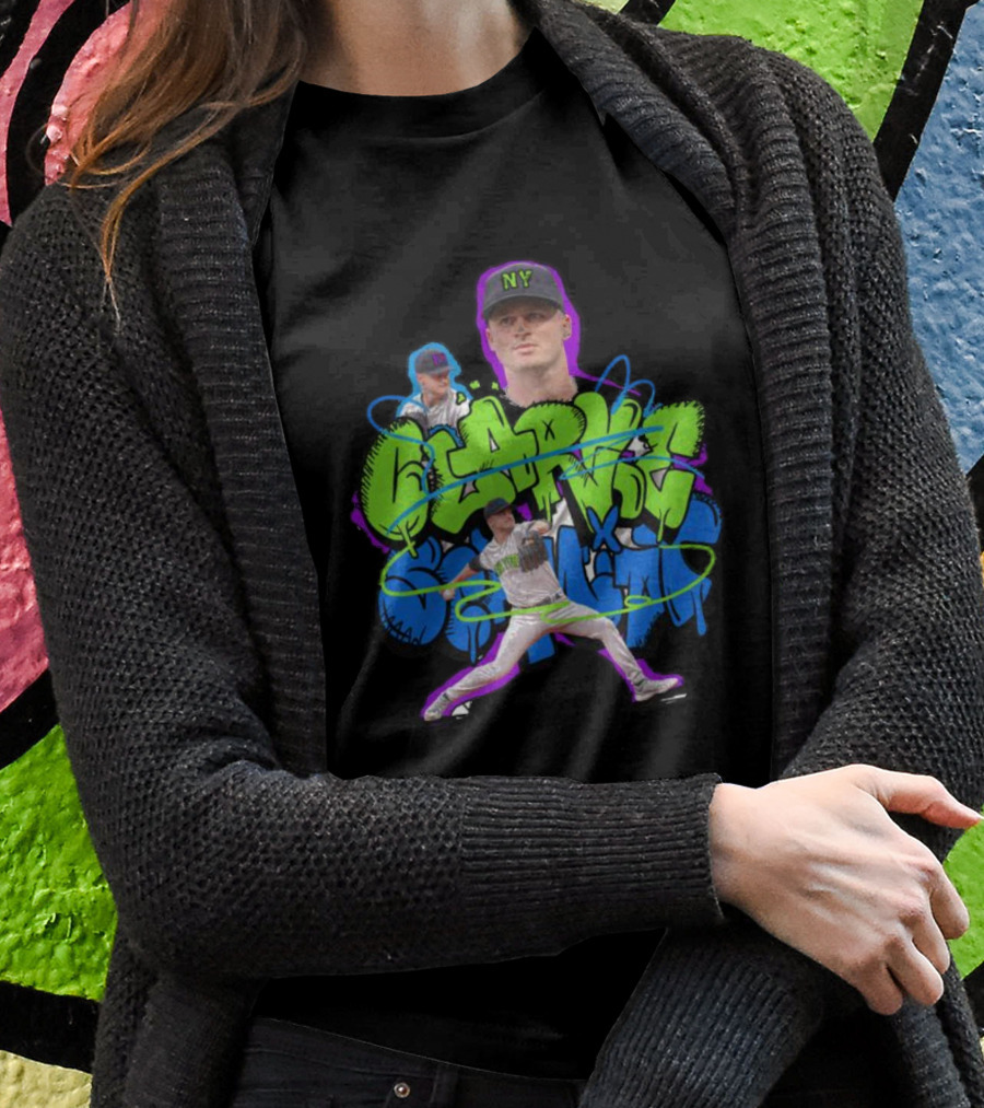 Clarke Schmidt NY Spray-Painted Street Comfort T-Shirt