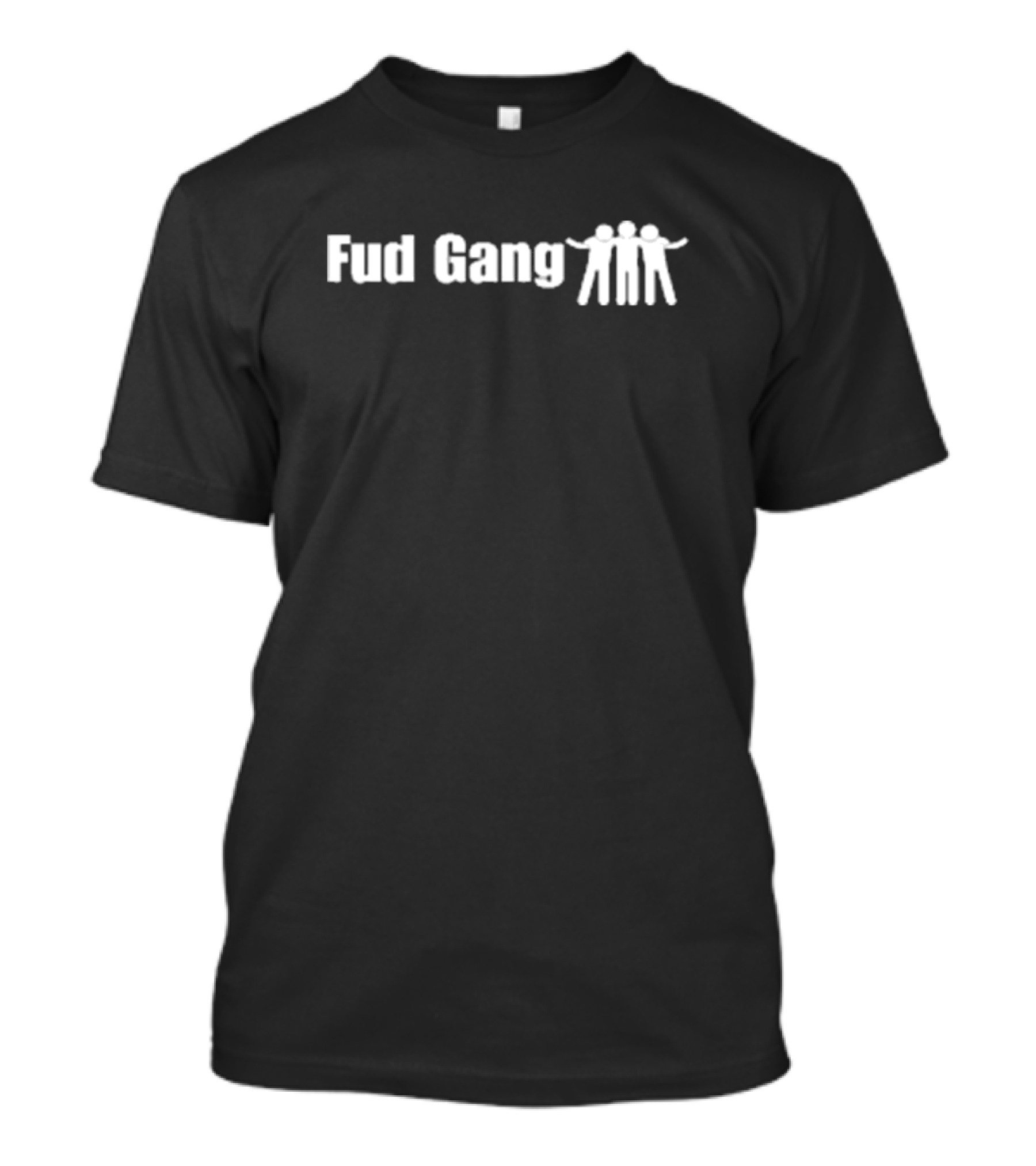 Fud Gang Stick Figure Friends Embrace T-Shirt