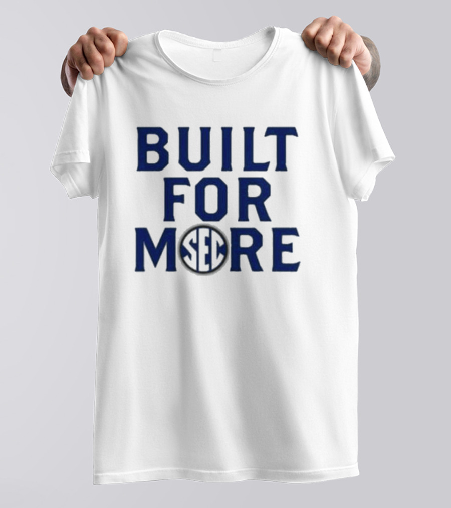 Gavin Dugas Built For More SEC T-Shirt