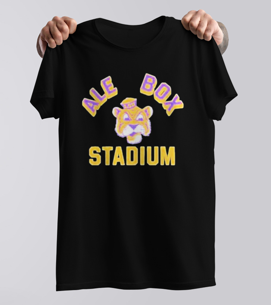 LSU Tigers Alex Box Stadium Baseball Franklin 47 Brand T-Shirt