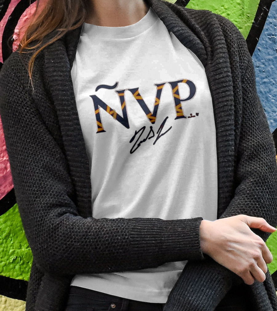 Ronald Acuna Jr NVP Atlanta Signature T-Shirt
