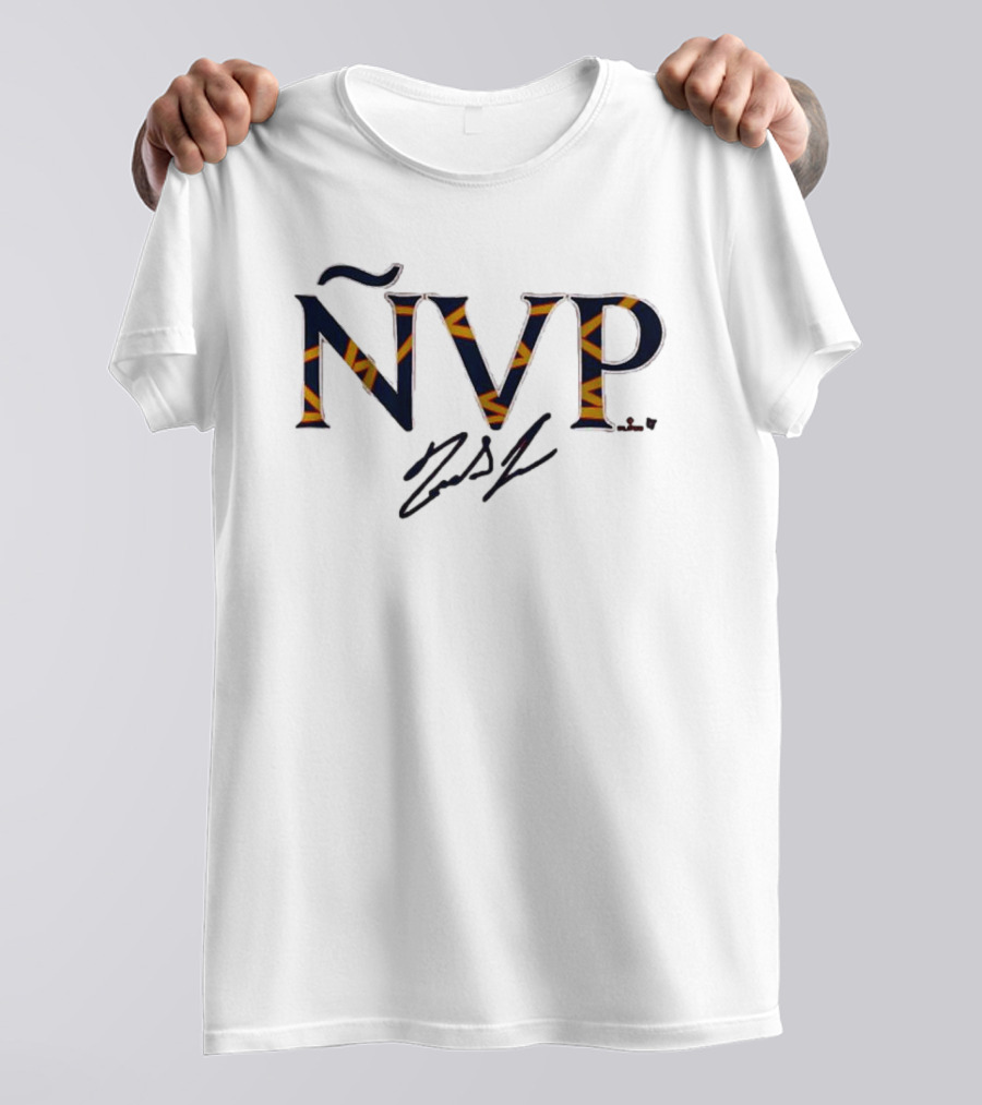 Ronald Acuna Jr NVP Atlanta Signature T-Shirt
