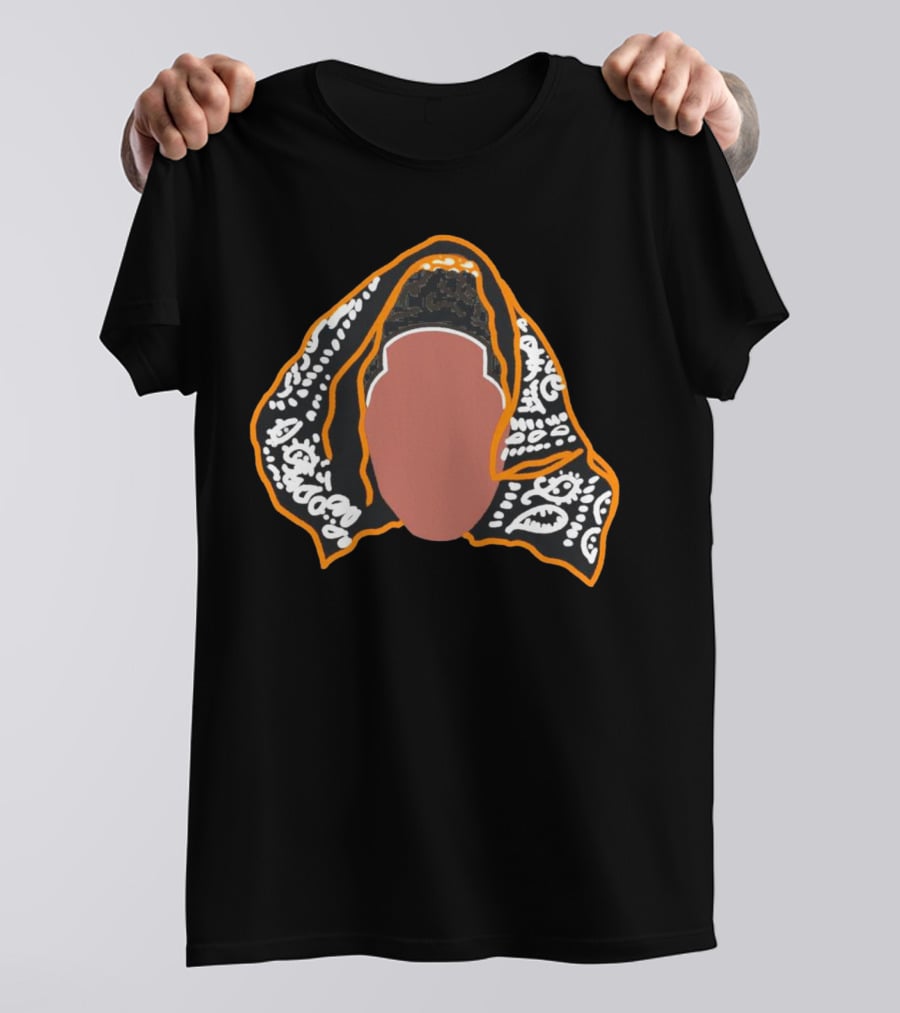 2rare Bandana Outline No Face T-Shirt