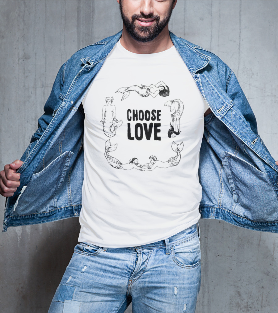 Choose Love Amybeth Mermaid T-Shirt