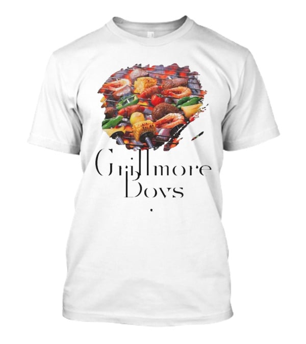 Grillmore Boys BBQ Feast Vegetables Meat Peppers Grilling T-Shirt