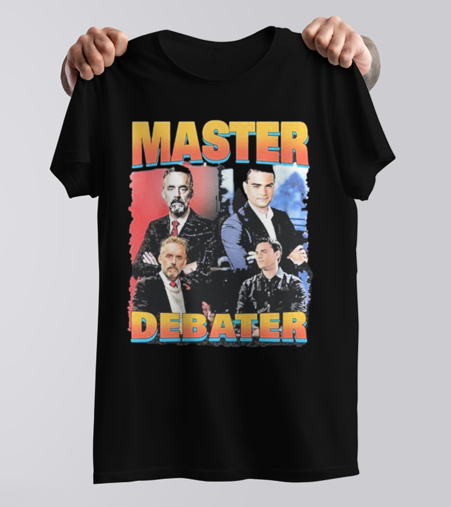 Memeabletees Master Debater Political Commentary Figures T-Shirt