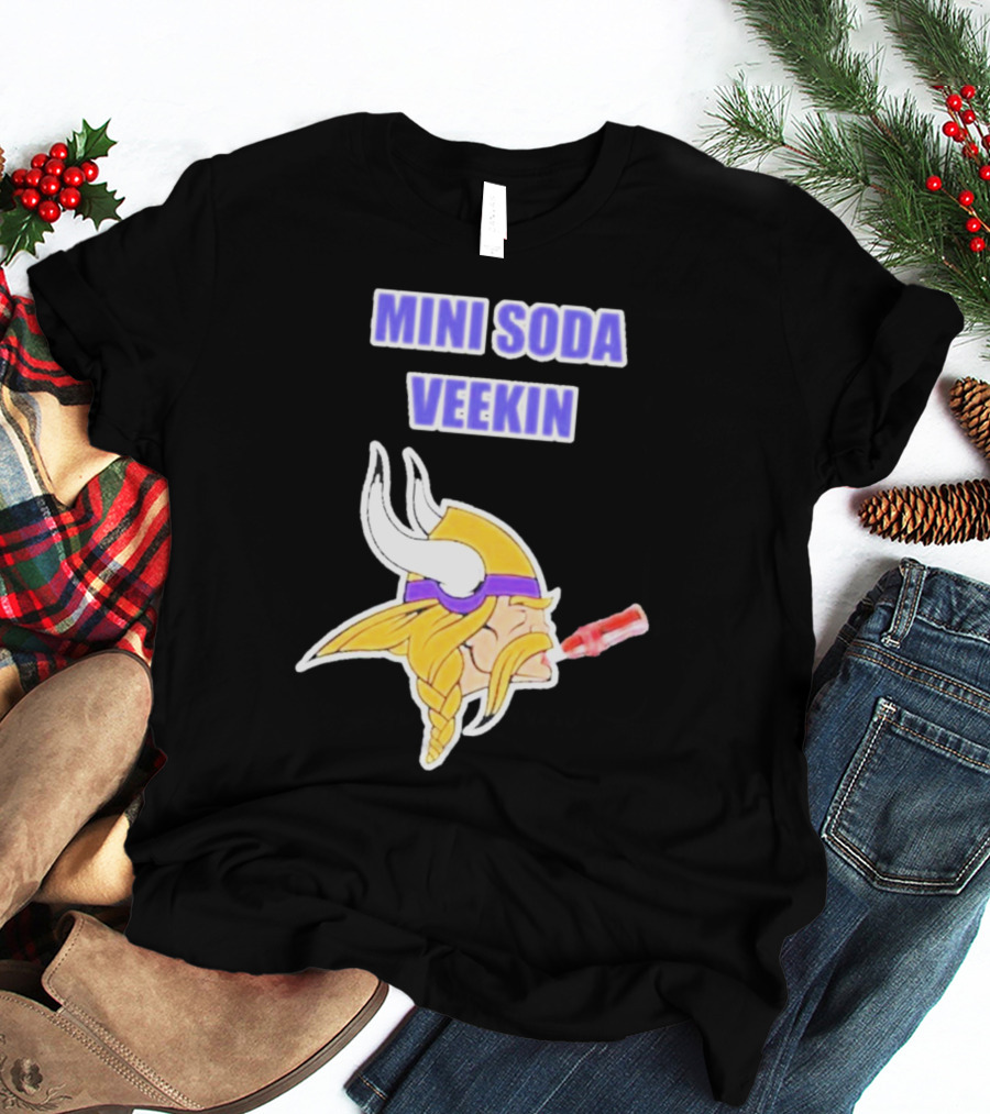 MINI SODA VEEKIN Viking Drinking Soda T-Shirt
