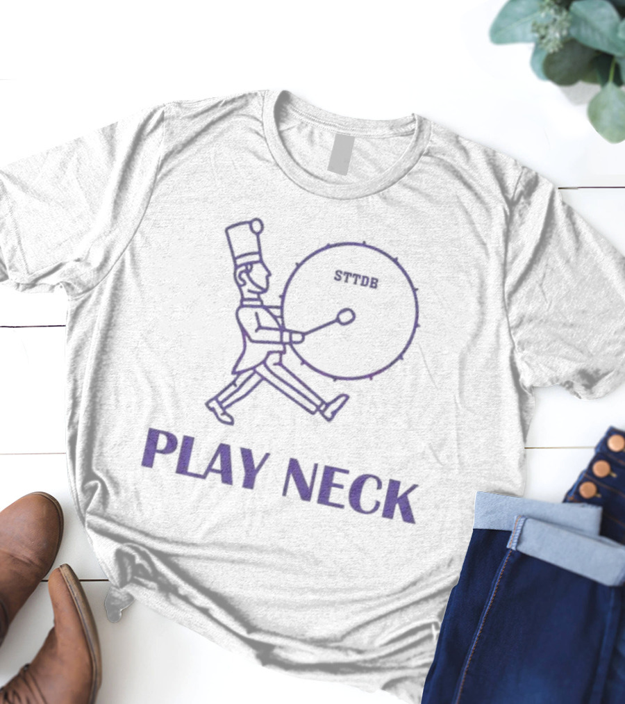 PLAY NECK STTDB LSU Tigers Football T-Shirt