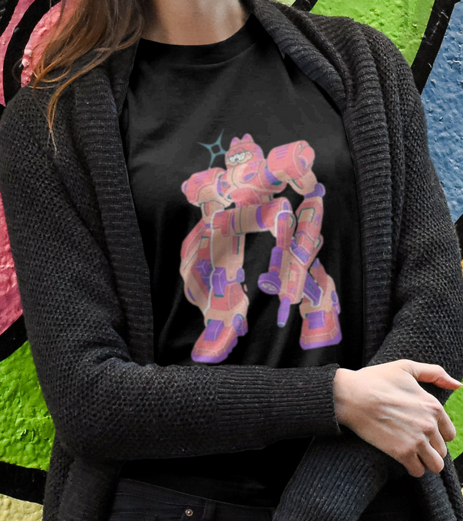 Aquiboni Garf Mecha Robot Fusion T-Shirt