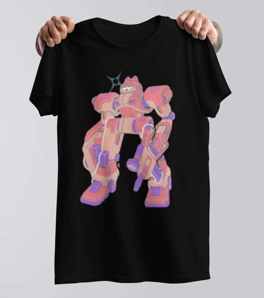 Aquiboni Garf Mecha Robot Fusion T-Shirt