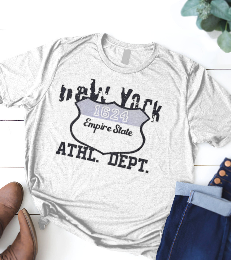 KaI Cenat New York 1624 Empire State Athl Dept T-Shirt