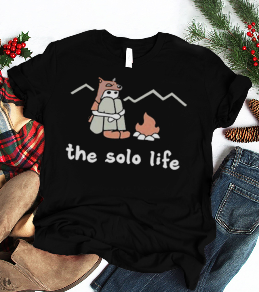 Blooprint Gaming The Solo Life Campfire Adventure T-Shirt