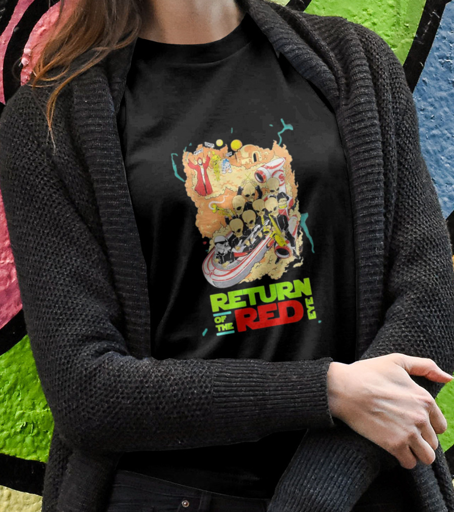 Slightly Stoopid Return Of The Red Eye Space Journey Adventure T-Shirt