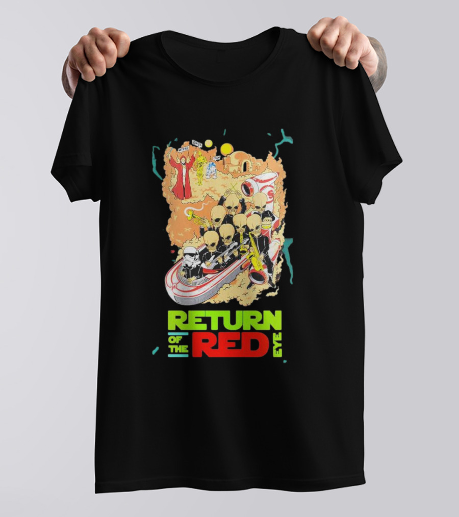 Slightly Stoopid Return Of The Red Eye Space Journey Adventure T-Shirt