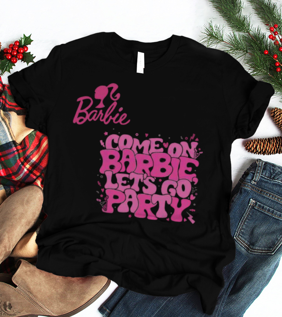 Come On Barbie Let's Go Party Groovy Barbie T-Shirt