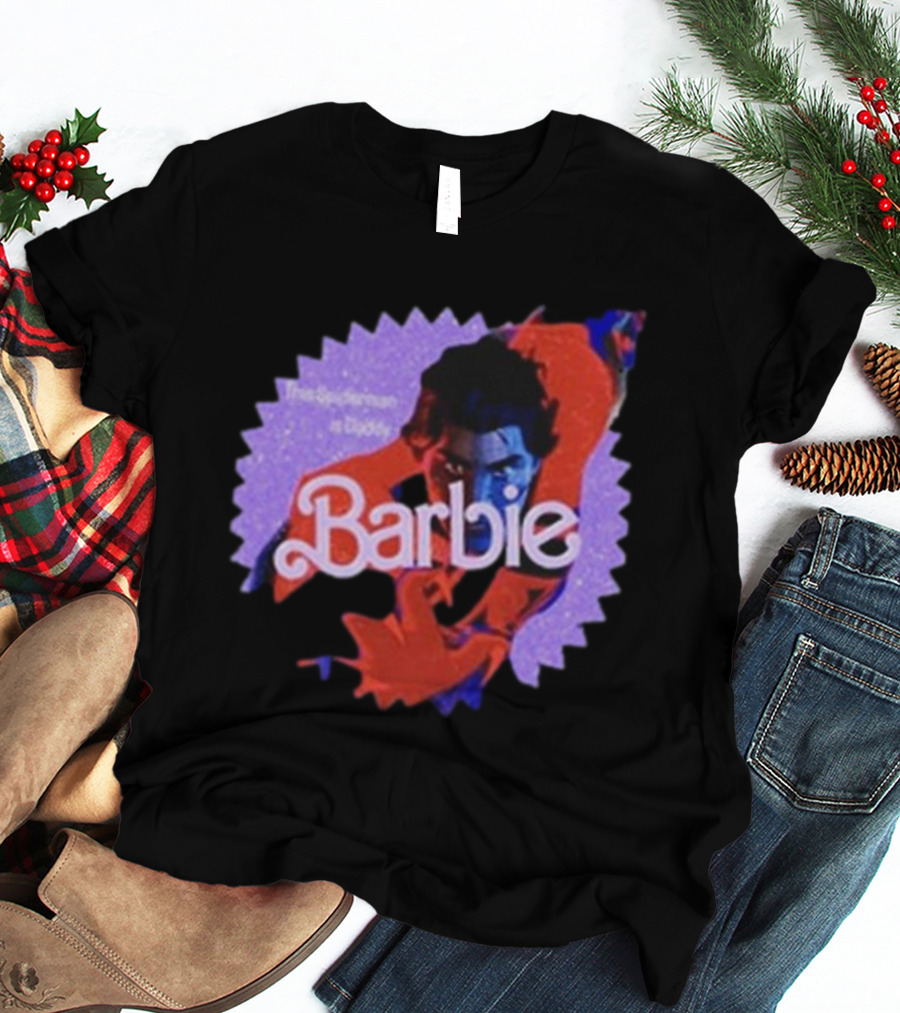 Barbie Meets Spider-Man This Spiderman Is Daddy Etsy Singapore T-Shirt
